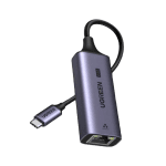 UGREEN 25052 CM648 USB-C To RJ45 Ethernet 2.5G Adapter Gray