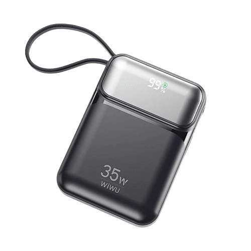 WiWU Wi-P052 Galaxy Power Bank 10000mah 35W Fast Power bank with cable (1 YEAR WARRANTY)