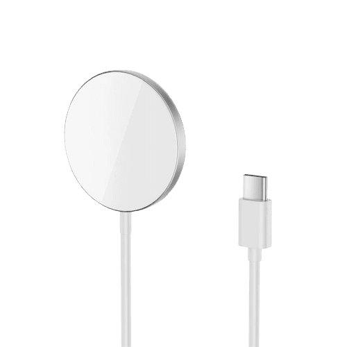 Wiwu WI-W029 QI2 Wireless Charger Silver (6 MONTHS WARRANTY)