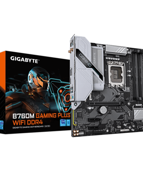 Gigabyte B760M GAMING PLUS WIFI DDR4 Motherboard (3 YEARS WARRANTY)