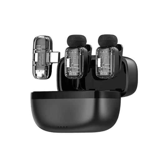 WiWU Wi-WM008 Duo ANC Outstanding Sound Reprodution Quallity USB - C Microphone (6 MONTHS WARRANTY)