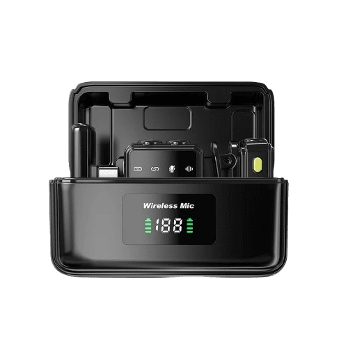 WiWU Wi-WM005 Duo ANC Wireless Microphone (6 MONTHS WARRANTY) Detail View