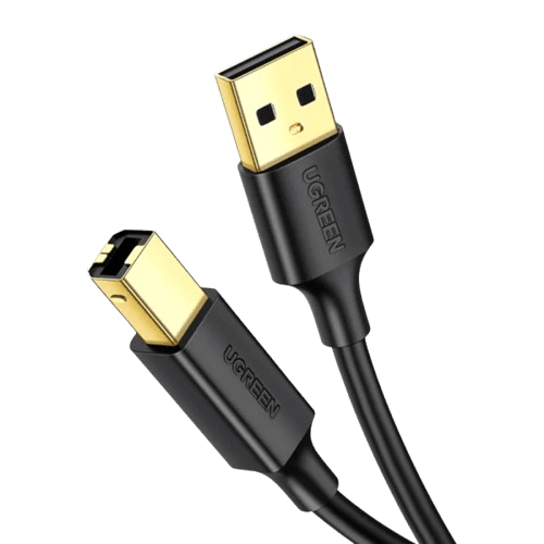 UGREEN 1.5 Meter USB A 2.0 to USB B Printer Cable – US135 - 10350 (1 YEAR WARRANTY)