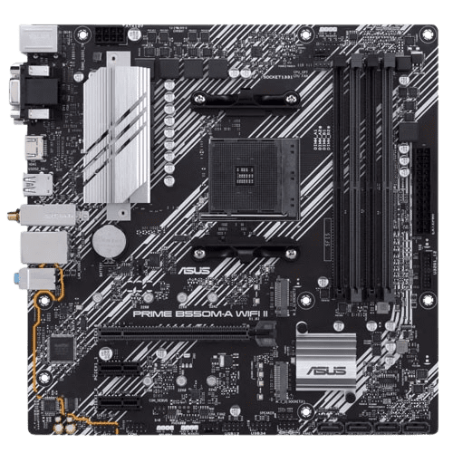 Asus Prime-B550M-A (Wi-Fi) II DDR4 Motherboard (3 YEARS WARRANTY) Detail View