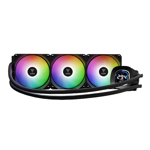 Gamdias Aura GL360 Digital ARGB 360MM Cpu Liquid Cooler (3 YEARS WARRANTY)