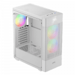 Gamdias Aura GC5 Elite With Digital Display ARGB Mid-Tower Case White