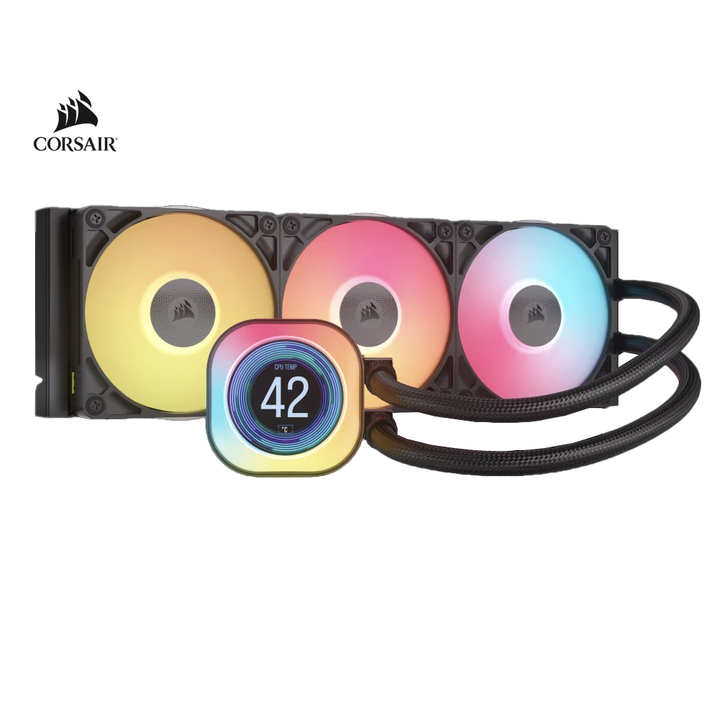 Corsair ICUE TITAN RGB 360mm RX Liquid Cooler With LCD (6 YEARS WARRANTY)