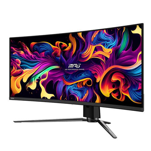 MSI MAG 341CQPX 34 Inch QD-OLED UWQHD (3440 X 1440) 240Hz 0.03ms G Sync Compatible Frameless Gaming Monitor Detail View