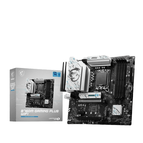 MSI B760M Gaming Plus (Wi-Fi) DDR5 Motherboard (3 YEARS WARRANTY)