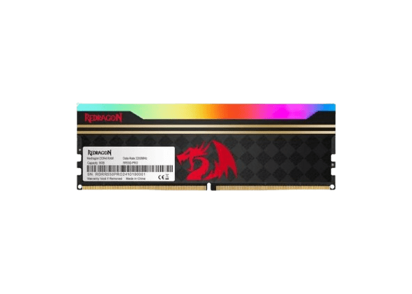 Redragon RR-550-PRO 16GB DDR4 3200MHz U-DIMM RGB Desktop RAM With Heatshink (3 YEARS WARRANTY)