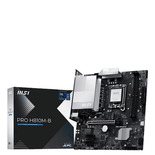 MSI H810M B DDR5 Motherboard (3 YEARS WARRANTY)