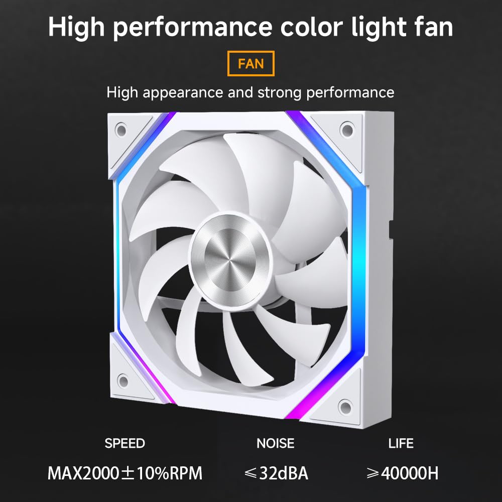 Jungle Leopard Astroshel V2G 360 LIQUID COOLER - WHITE (3 YEARS WARRANTY) - Image 7
