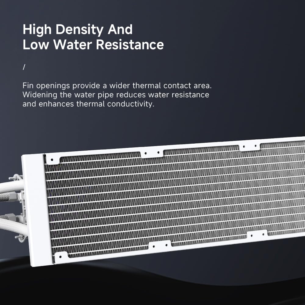 Jungle Leopard Astroshel V2G 360 LIQUID COOLER - WHITE (3 YEARS WARRANTY) - Image 5