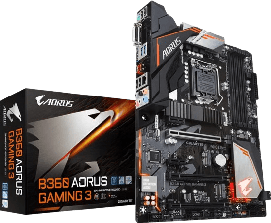 Intel B360 AORUS motherboard (USED ITEM)