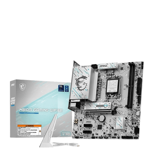 MSI H810M Gaming (WIFI6E) DDR5 Motherboard (3 YEARS WARRANTY)