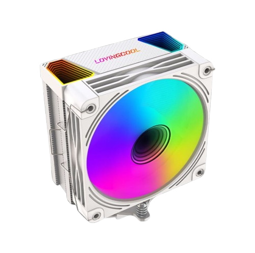 LOVINGCOOL LC R600 WHITE CPU AIR COOLER (3 MONTHS WARRANTY)