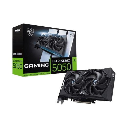 MSI Geforce RTX 5050 Gaming OC 8GB GDDR7X Graphics Card (3 YEARS WARRANTY)