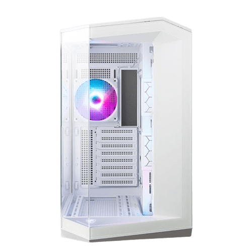MSI MAG Pano 100R PZ Mid-Tower White Case Detail View