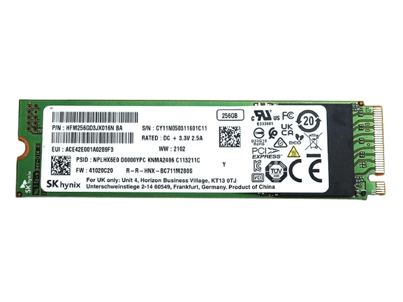 256GB NVME (USED ITEM)