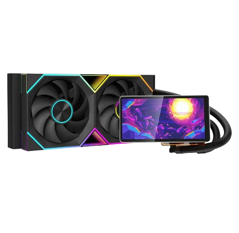 Jungle Leopard Pro Flow 240 LIQUID COOLER - BLACK (3 YEARS WARRANTY)