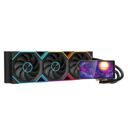 Jungle Leopard Pro Flow 360 LIQUID COOLER - BLACK (3 YEARS WARRANTY)