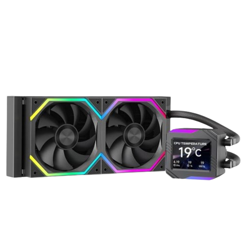 Jungle Leopard Astroshel V2G 240 LIQUID COOLER - BLACK (3 YEARS WARRANTY)