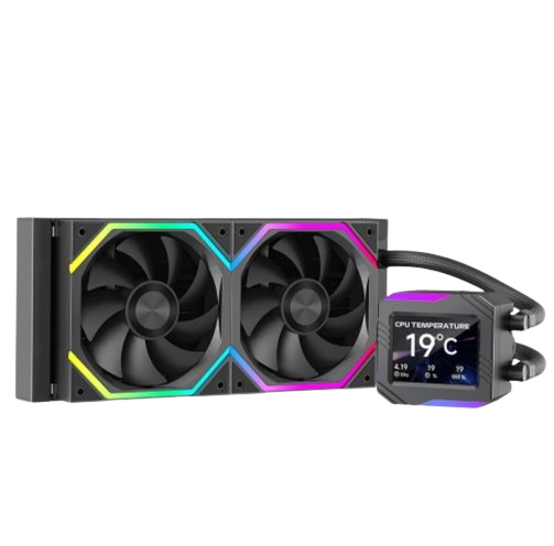 Jungle Leopard Astroshel V2G 240 LIQUID COOLER - BLACK (3 YEARS WARRANTY)
