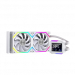Jungle Leopard Astroshel V2G 240 LIQUID COOLER - WHITE (3 YEARS WARRANTY)