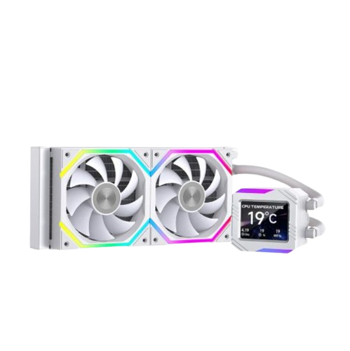 Jungle Leopard Astroshel V2G 240 LIQUID COOLER - WHITE (3 YEARS WARRANTY)
