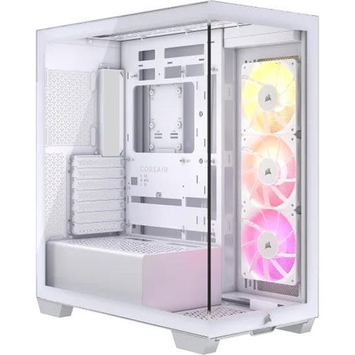 Corsair 3500X ARGB Mid-Tower Case - White (2 Years Warranty)