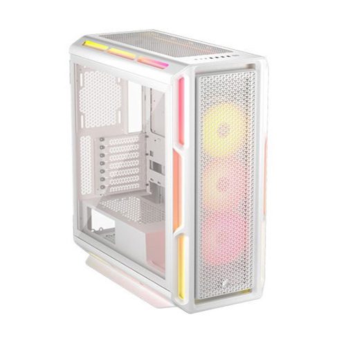 CORSAIR ICUE LINK 5000T LX RGB TEMPERED GLASS MID-TOWER ATX CASE WHITE (2 YEARS WARRANTY)