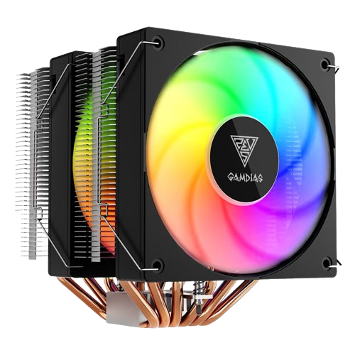 Gamdias Boreas M1-620 CPU Black Air Cooler (3 YEARS WARRANTY)