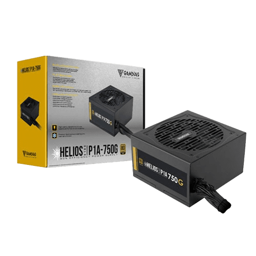 GAMDIAS HELIOS P1A-750G 750W 80 Plus Gold Certified Power Supply (3 YEARS WARRANTY)