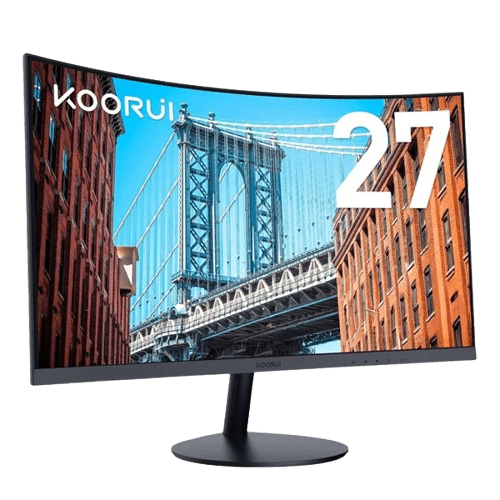 KOORUI 27" 27N5C Curved VA 75HZ Monitor (3 YEARS WARRANTY)