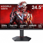 KOORUI 25" G2511E 320Hz IPS FHD HDR400 GAMING MONITOR (3 YEARS WARRANTY)