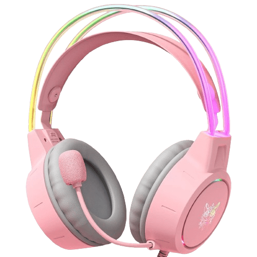 ONIKUMA X15 PRO RGB Light Double-Head Beam Noise Cancelling Microphone Gaming Headphones
