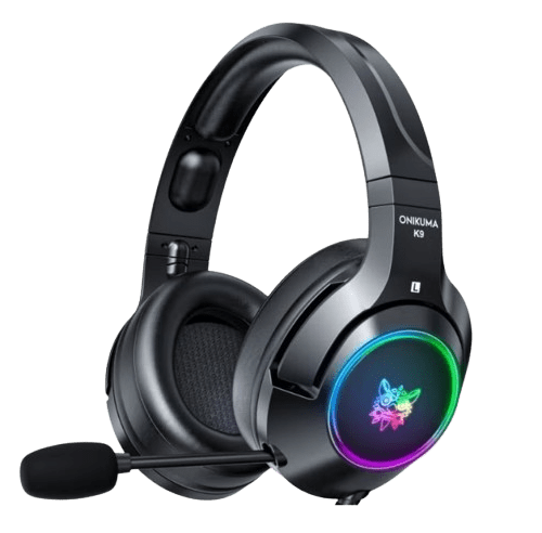ONIKUMA K9 Wired With Noise Cancelling Mic, 7.1 Surround Sound Headset (1 YEARS WARRNTY)