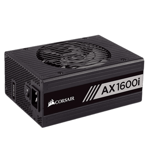 Corsair AX1600I 1600 WATT 80 Plus Titanium Certified Fully Modular Power Supply (3 YEARS WARRANTY)