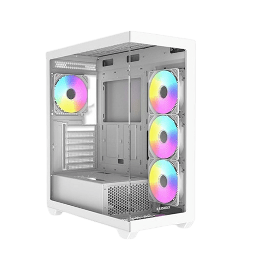 Raidmax Infinita i800 ARGB Mid-Tower Gaming Case White (3 YEARS WARRANTY)