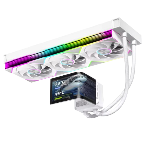 Jungle Leopard CHILL ARC CA360 LIQUID COOLER - WHITE (3 YEARS WARRANTY)