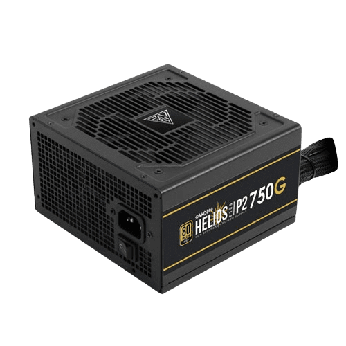 GAMDIAS HELIOS P2-750G 750W 80 Plus Gold Certified Power Supply (3YEARS WARRANTY)