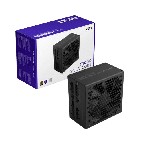 NZXT C1000 Gold Core 1000 Watt 80 PLUS Gold Fully Modular Power Supply (10 YEARS WARRANTY)