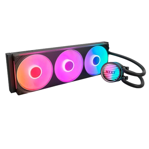 NZXT Kraken Core 360 (360mm) CPU Liquid Cooler Black (6 Years Warranty) Detail View
