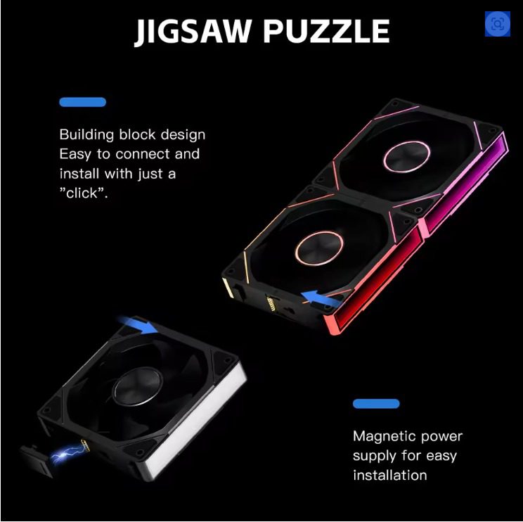Jungle Leopard Interstellar SE Building PWM BLACK FAN KIT (6 MONTHS WARRANTY) - Image 2
