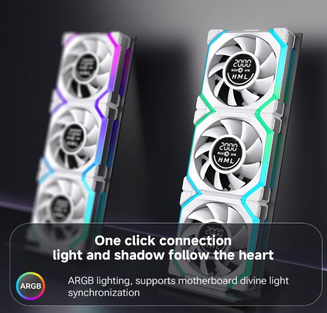 Jungle Leopard GALAXY V2 DGT FORWARD 3 in 1 FAN WHITE KIT (6 MONTHS WARRANTY) Detail View