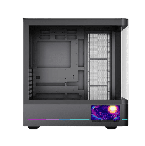 Jungle Leopard AC-02 Digital ATX PC Gaming Computer Case Detail View