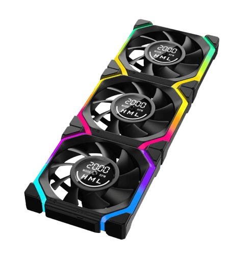 Jungle Leopard GALAXY V2 DGT FORWARD 3 in 1 FAN BLACK KIT (6 MONTHS WARRANTY)