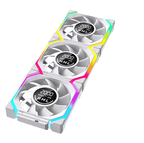 Jungle Leopard GALAXY V2 DGT FORWARD 3 in 1 FAN WHITE KIT (6 MONTHS WARRANTY)