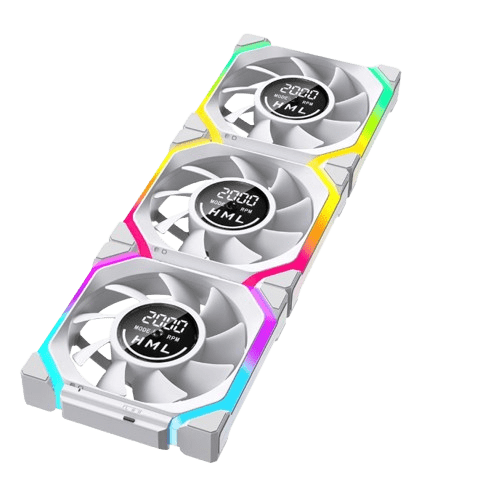 Jungle Leopard GALAXY V2 DGT FORWARD 3 in 1 FAN WHITE KIT (6 MONTHS WARRANTY)