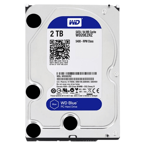 Western Digital 2TB BLUE Desktop Hard Disk Drive (2 Years Warranty)